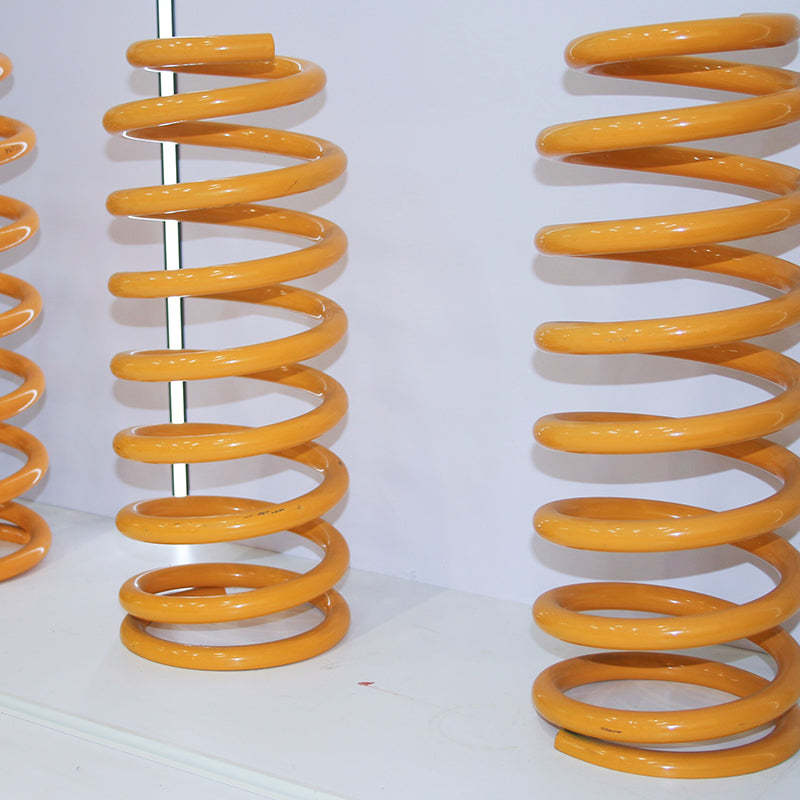 Cold coil suspension spring