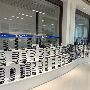 Cold coil suspension spring
