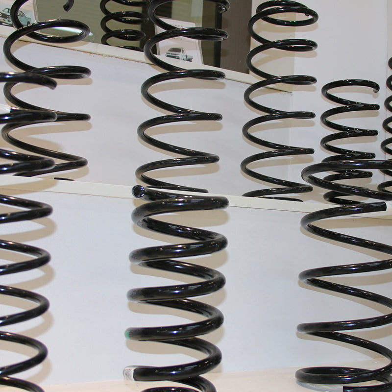 Cold coil suspension spring