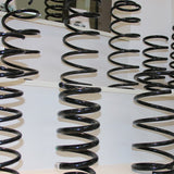 Cold coil suspension spring