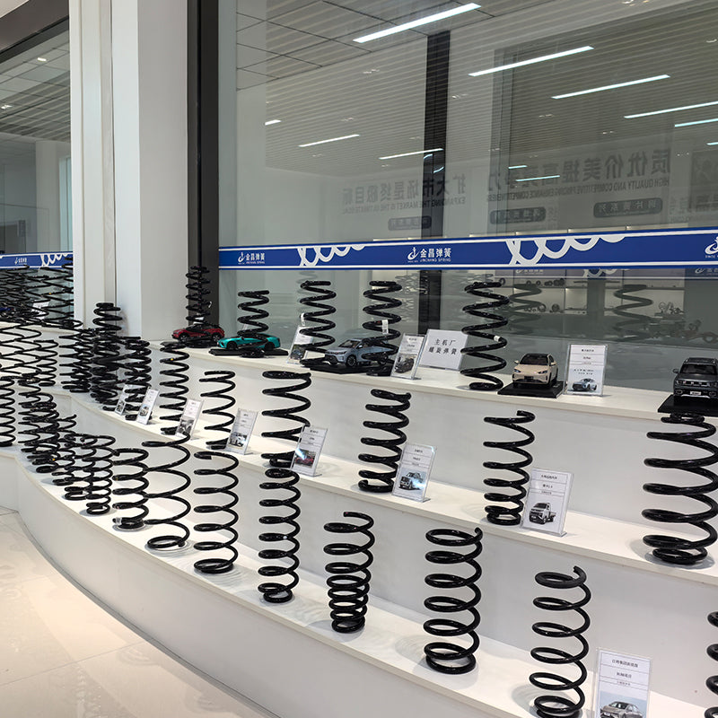 Cold coil suspension spring