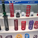 Cold coil suspension spring