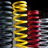 Cold coil suspension spring