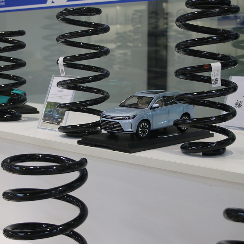 Cold coil suspension spring