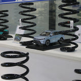 Cold coil suspension spring