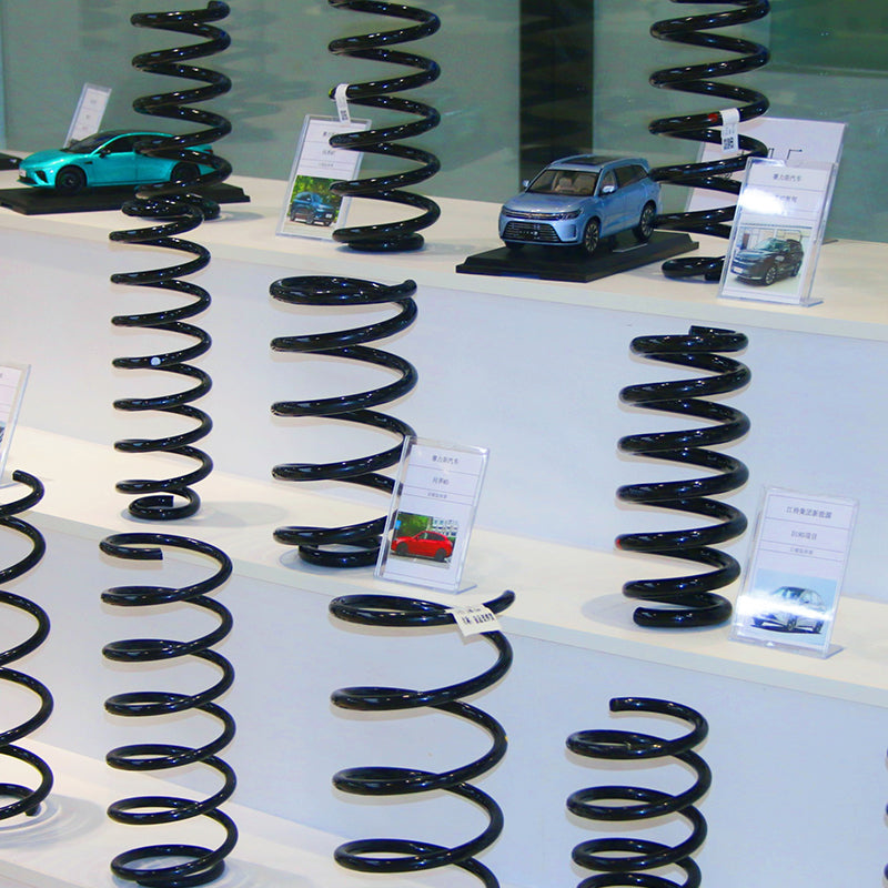 Cold coil suspension spring