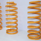 Cold coil suspension spring