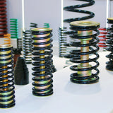Pneumatic valve actuator spring
